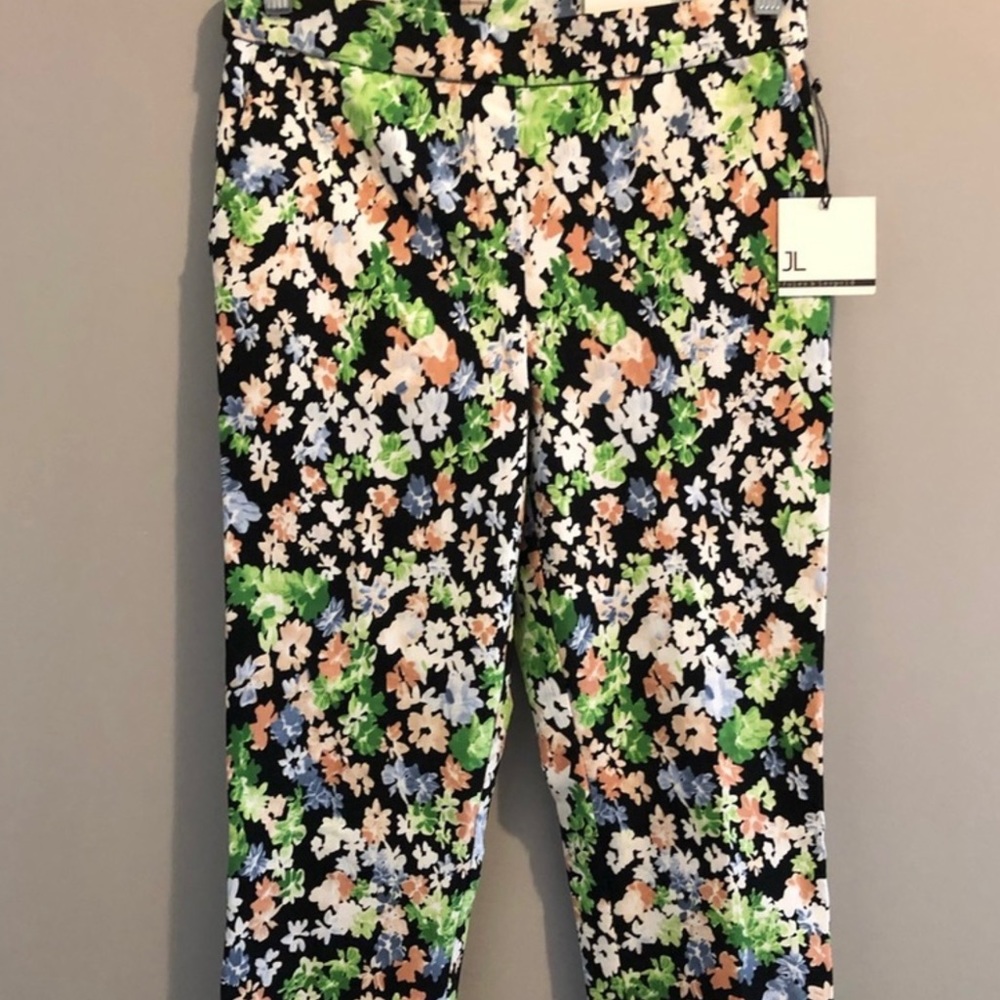 NWTS JULES & LEOPOLD FLORAL CAPRIS (M)